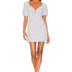 Revolve dress, XS, blue floral color